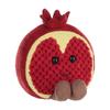 Aprikose Lamm Lecker Granatapfel Plüschtier, Weich und Niedlich, Flauschiger Leckerer Granatapfel 12cm, Geeignet für Jungen und Mädchen