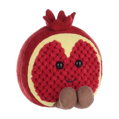 Peluche di Agnello Albicocca e Melograno Delizioso, Morbido e Carino, Soffice Melograno Delizioso 12 cm, Adatto per Bambini e Bambine