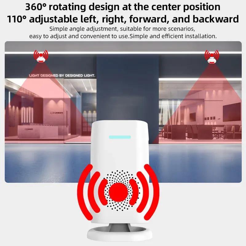 KERUI Motion Sensor Doorbell Door Chime for Business Store Door Visitor Entry Bell Detect Alarm Caregiver Reminder for Elderly