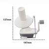Yarn Winder with Tabletop Clamp Hand-operated Yarn Ball Winder for Crocheting Easy Installation
