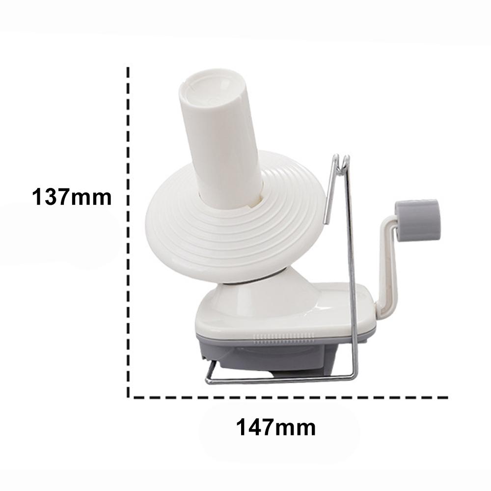 Yarn Winder with Tabletop Clamp Hand-operated Yarn Ball Winder for Crocheting Easy Installation
