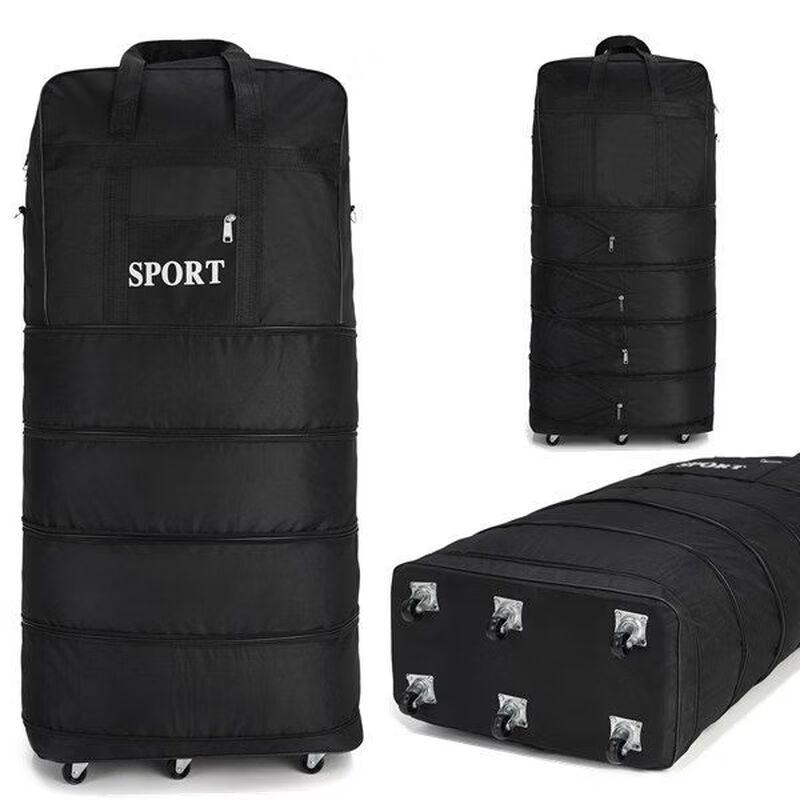 Li Shen Folding Travel Luggage Bag with Universal Wheels