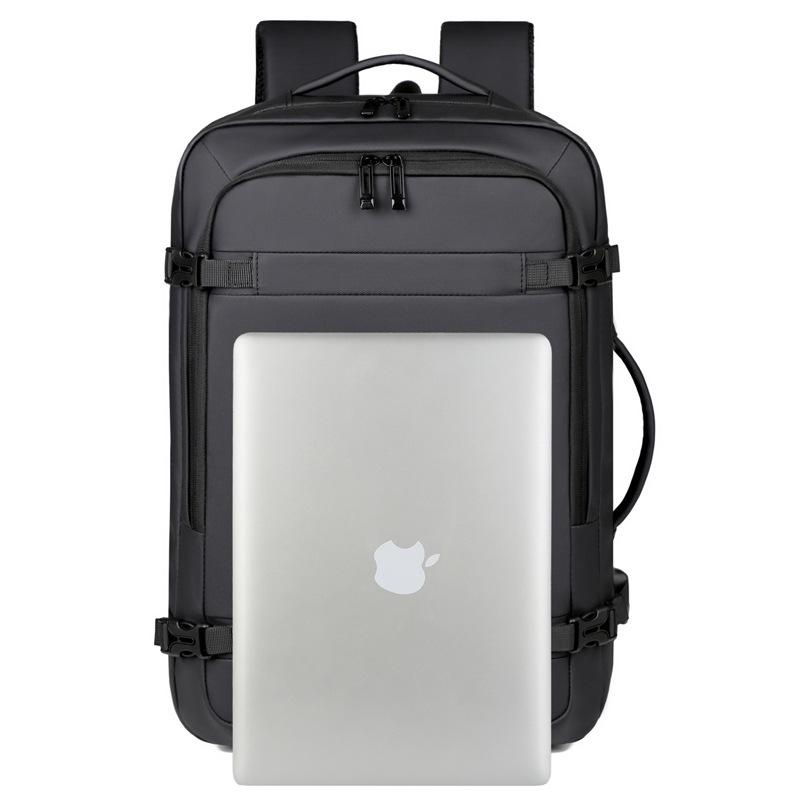 Large Capacity Water-Resistant Business Backpack with Charging Port
