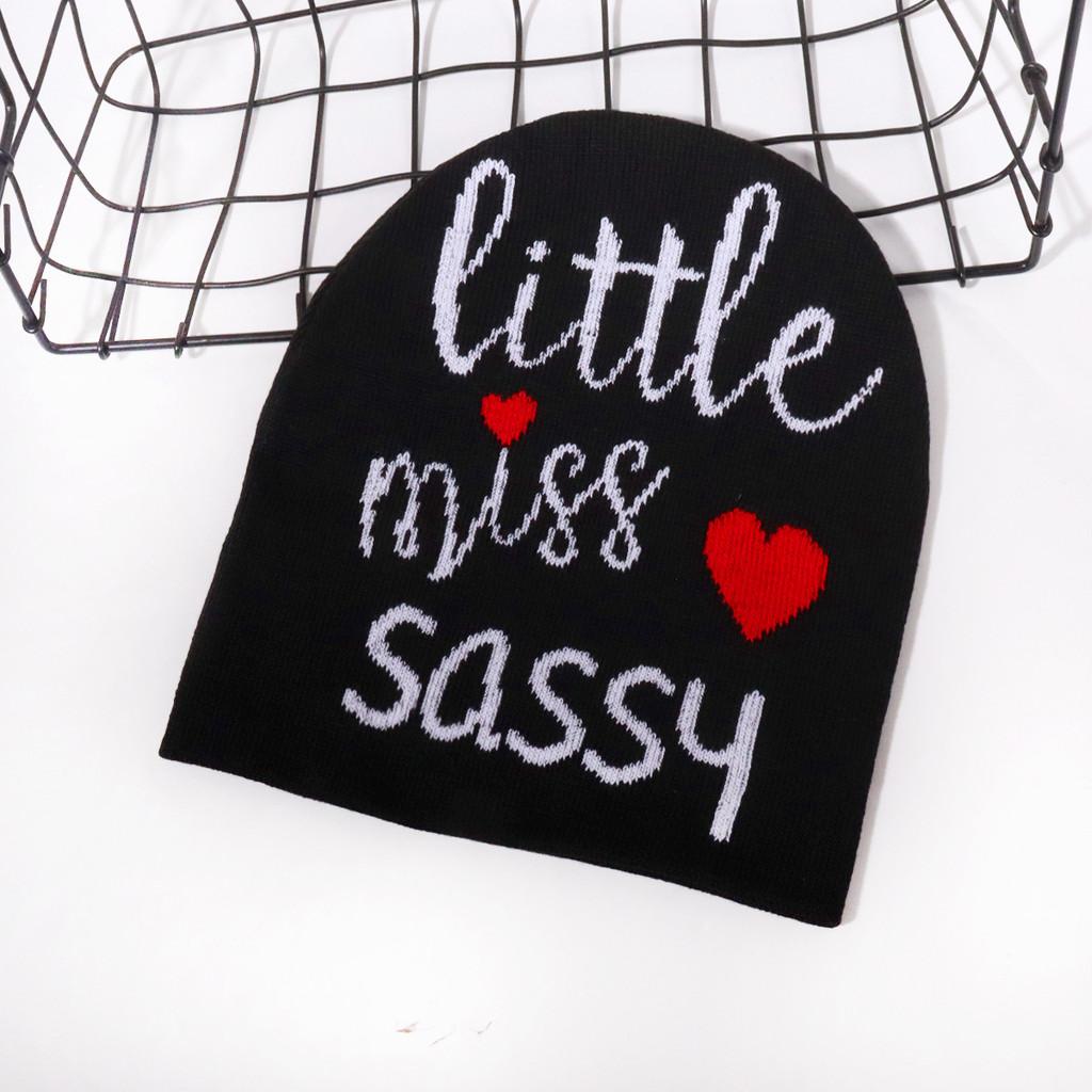 Knit Simple Letter Hat With Thermal Function For Daily Use Supplies Decoration