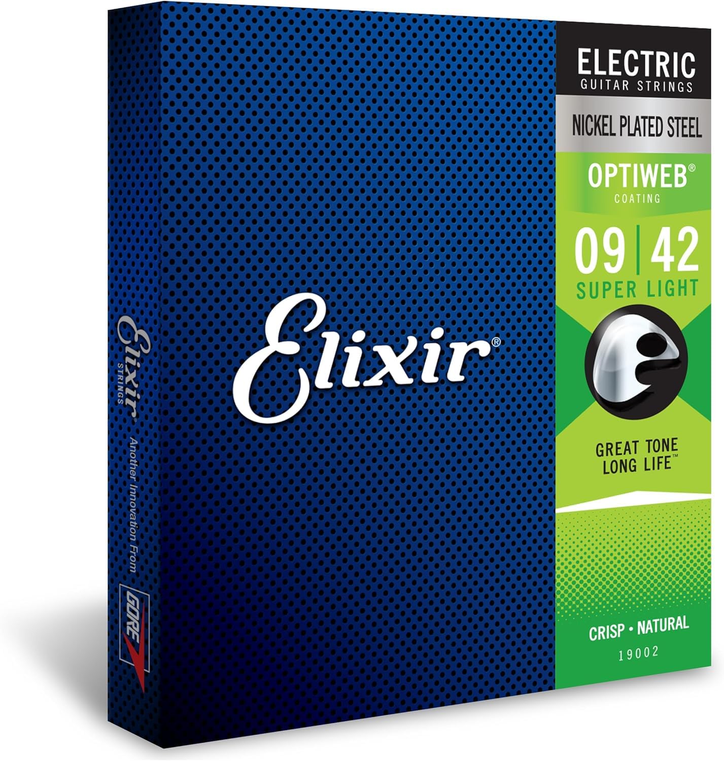 

Elixir Electric Guitar Strings OPTIWEB Super Light .009-.042#19002 [ ]