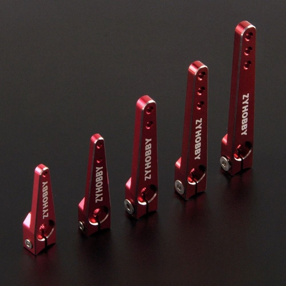 Red Steering Horn Aluminum Alloy RC Upgrade Parts New Servo Swing Arm  for RC Airplane