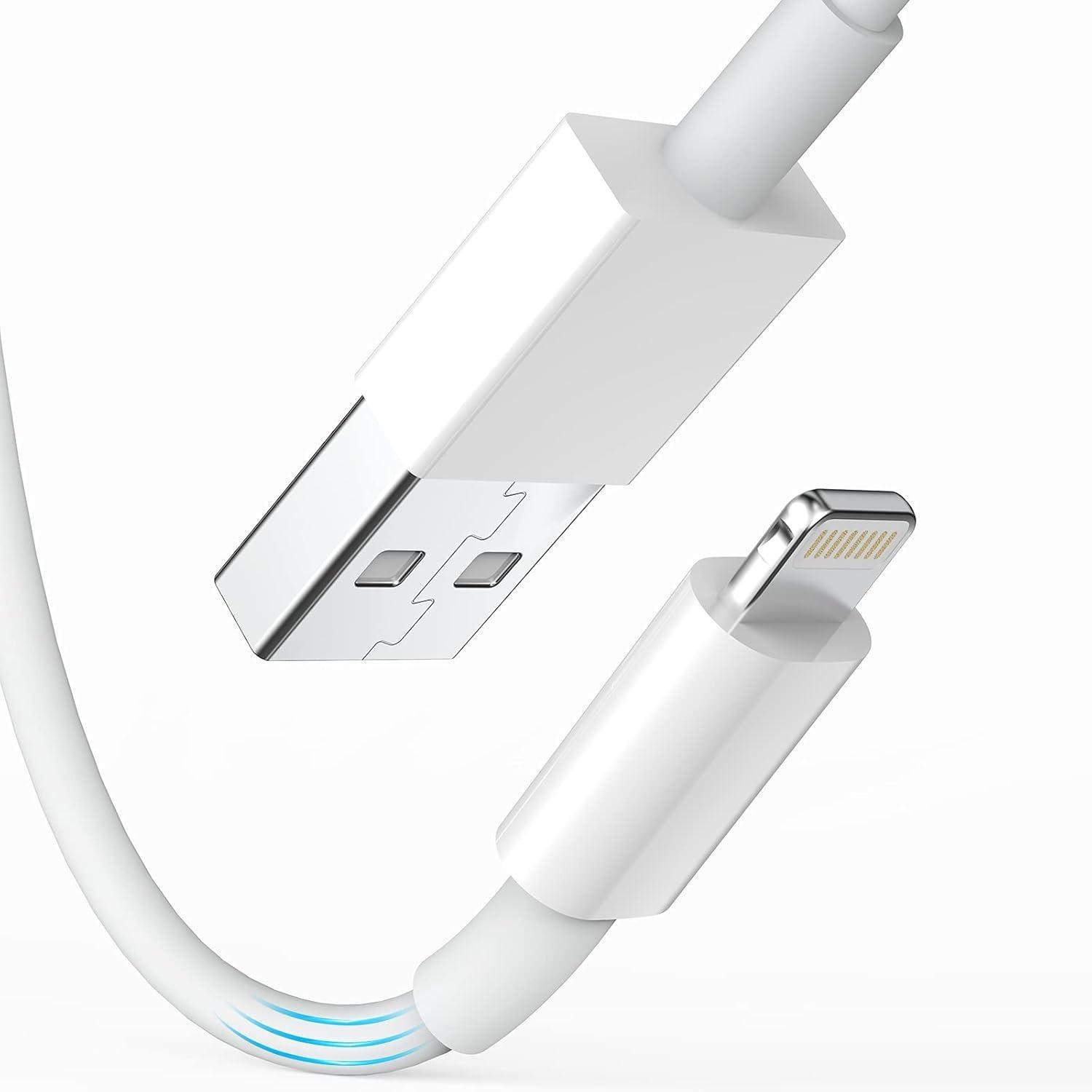 

Для iPhone зарядный кабель 3 фута 4Pack для Lightning-USB зарядный шнур 3Footдля Apple для iPhone 14 Pro Max/14/13/12/11/XR/Xs/X 1m