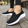 New Casual Fashion Women's Shoes Breathable Fly-woven Flat-soled Single Shoes Travel Shoes One Pedal Women's Outdoor Sports