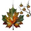 Artificial Acrylic 2D Maple Leaf Autumn Fake Leaves Garland Maple Leaves Vine Thanksgiving Christmas Wedding Party Decoration