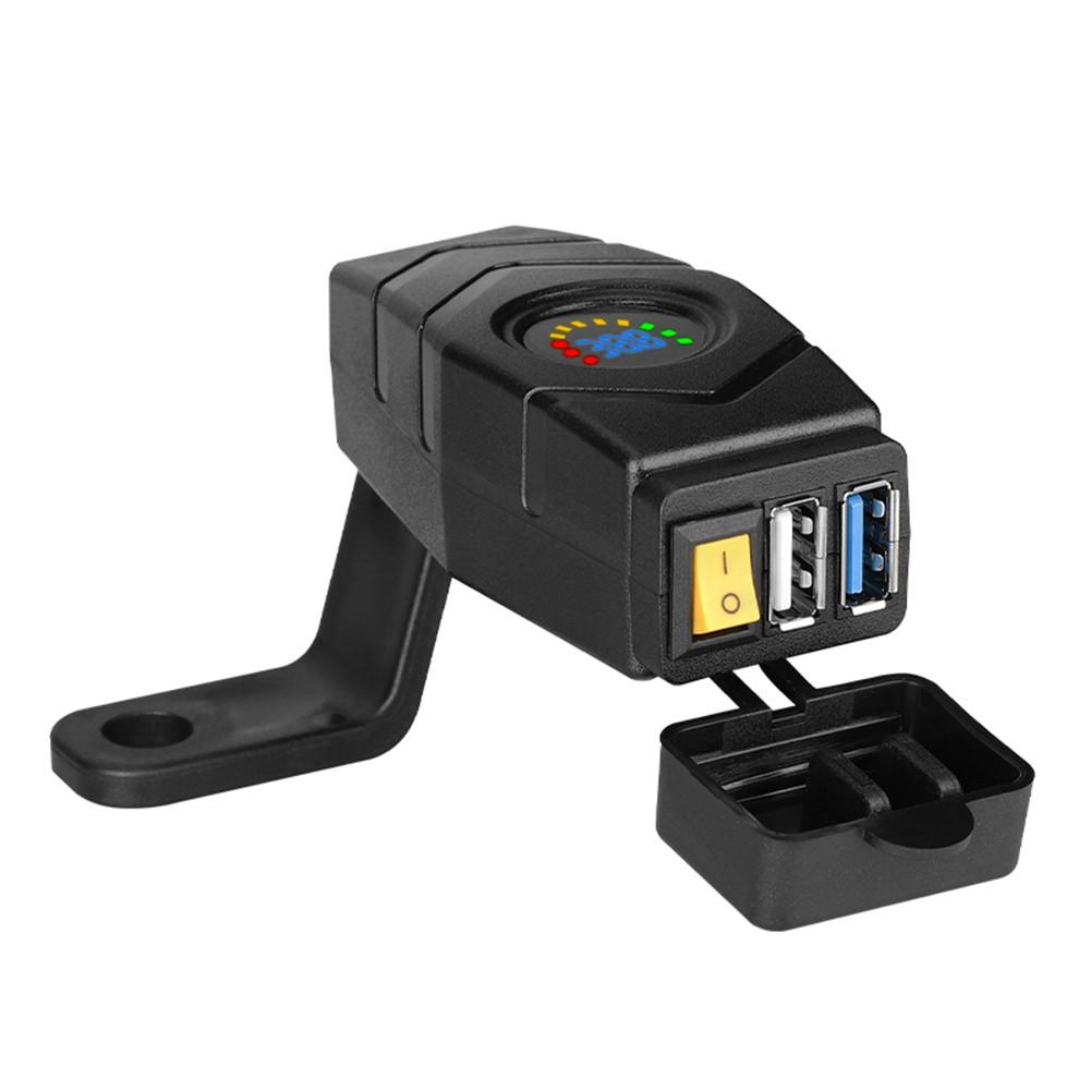 

USB Car Charger 1PCS 4200 (mA) Black Blue Green Brand New червоний