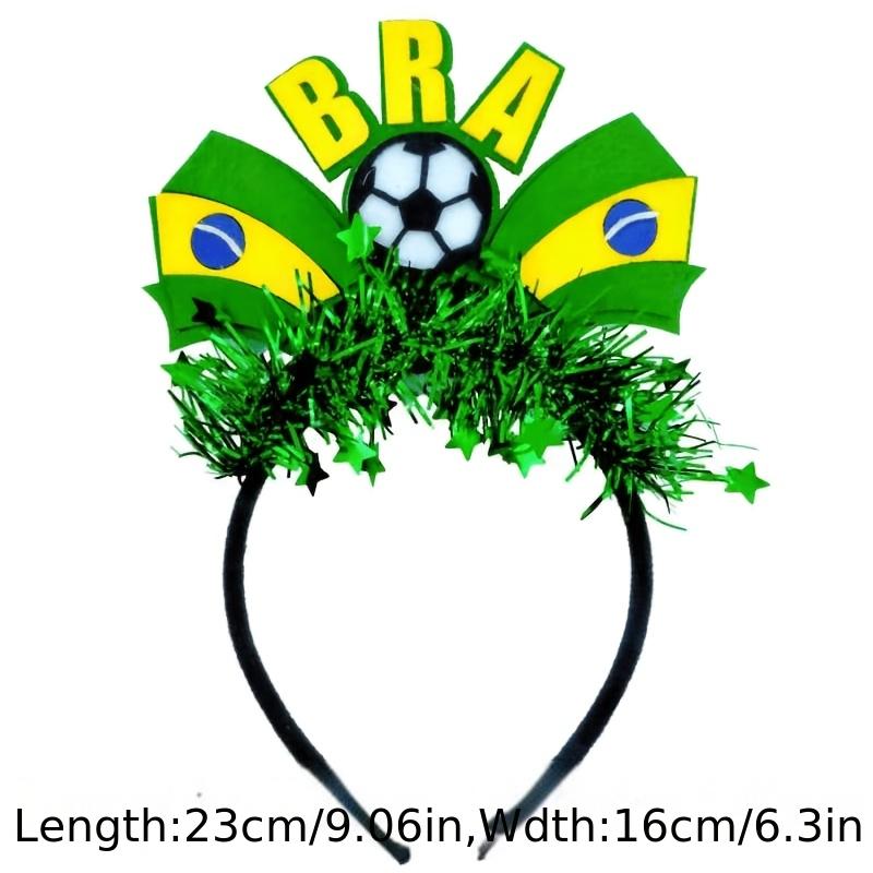 1pcs Football Fans Cheering Headbands, Football-themed Decorative Headband, Football Headband Suitable for Adults and Children