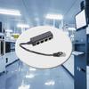 RJ45 Networking Splitter Adapter 4 Port Cable Expansion for Schools and Conference Room Easy to Use