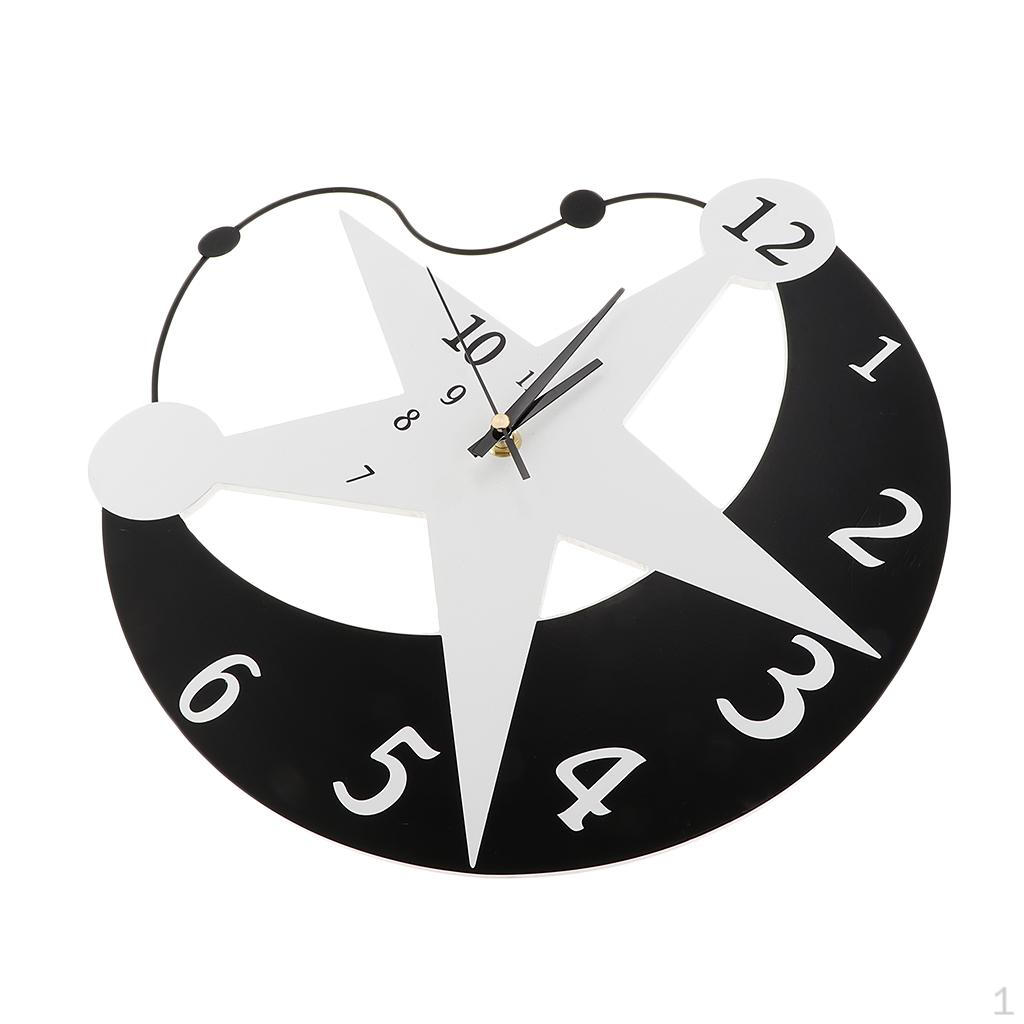 

Bedroom Clock For girls and boys Star