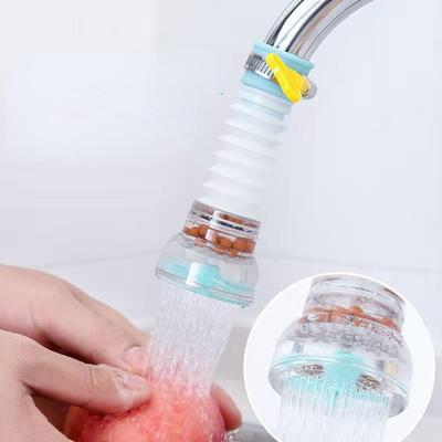 360 Rotasyon Havalandırıcılar Mutfak lavabo musluğu Uzatıcılar Nozul Musluk Banyo Aksesuarları Su Tasarrufu Filtresi