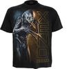 ALIEN XENO PORTRAIT Frontdruck T-Shirt Schwarz Unisex T-Shirt