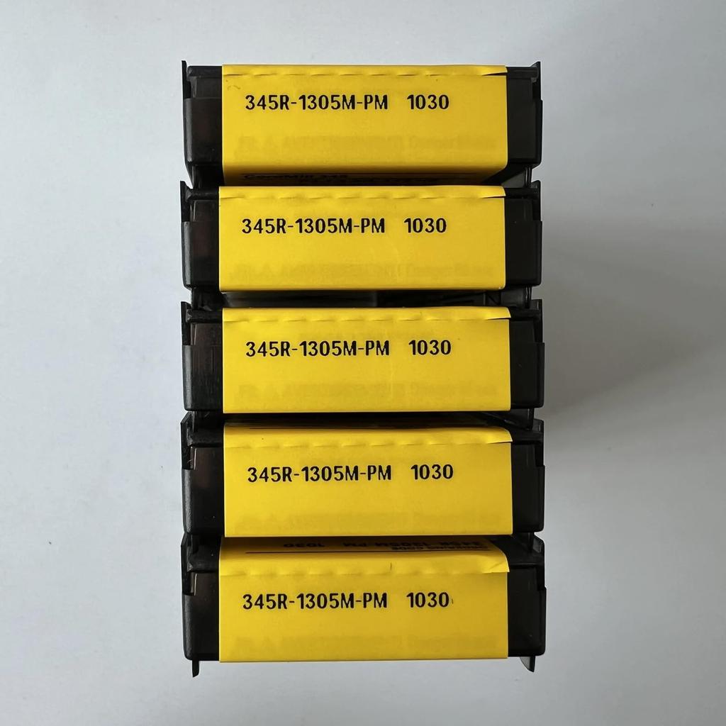 Original Sandvik / 345R-1305M-PM 1030 /  CNC Lathe Carbide Blade 10 Pcs