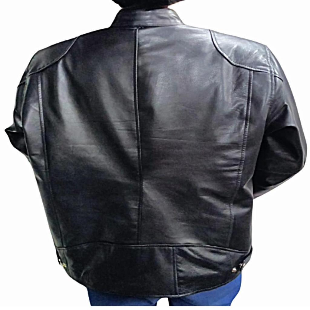 Men's Casual Black Leather Jacket | Motorcycle Jacket Leather | Biker Leather Jacket | Leather Bomber Jacket For Men | Men's Leather Jacket