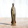 Outdoor Sitting Buddhism Statue Meditating Carving Statue Buddhism Sculpture for Peaceful Home and Garden Decoration