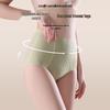 Xuezhongfei 7A Antibacterial Cotton High-Waist Briefs 3-Pack for Women