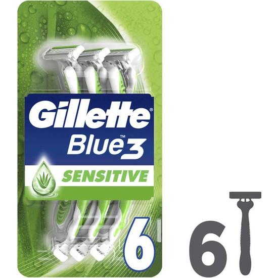 

Набор одноразовых бритв Gillette Blue3 Sensitive из 6 лезвий 7702018490165