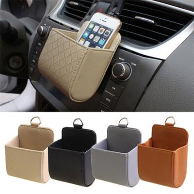 Kapsa ze síťoviny do auta, Automatický držák na telefon, Úložná taška, Organizér, Závěsný box do auta, Styling auta