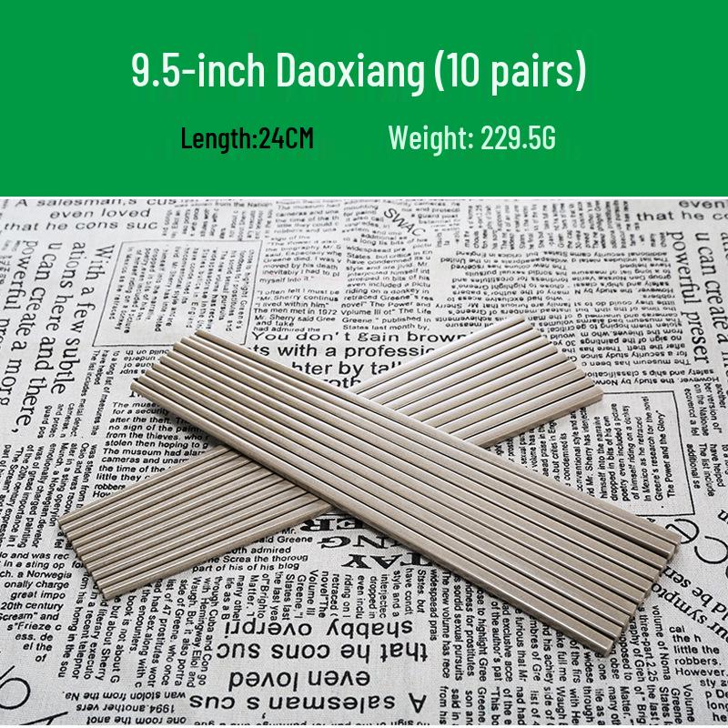 High-Temp Resistant Anti-Mold Melamine Chopsticks - Porcelain Imitation, Pack of 10 Pairs, Ideal for Restaurants and Hotels