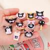 10Pcs New Kawaii Cartoon Animal Cake, Key, Beverage, Bag Resin Flat Back Scrapbook Figurine Diy Bow Decor Accessories Crafts A25