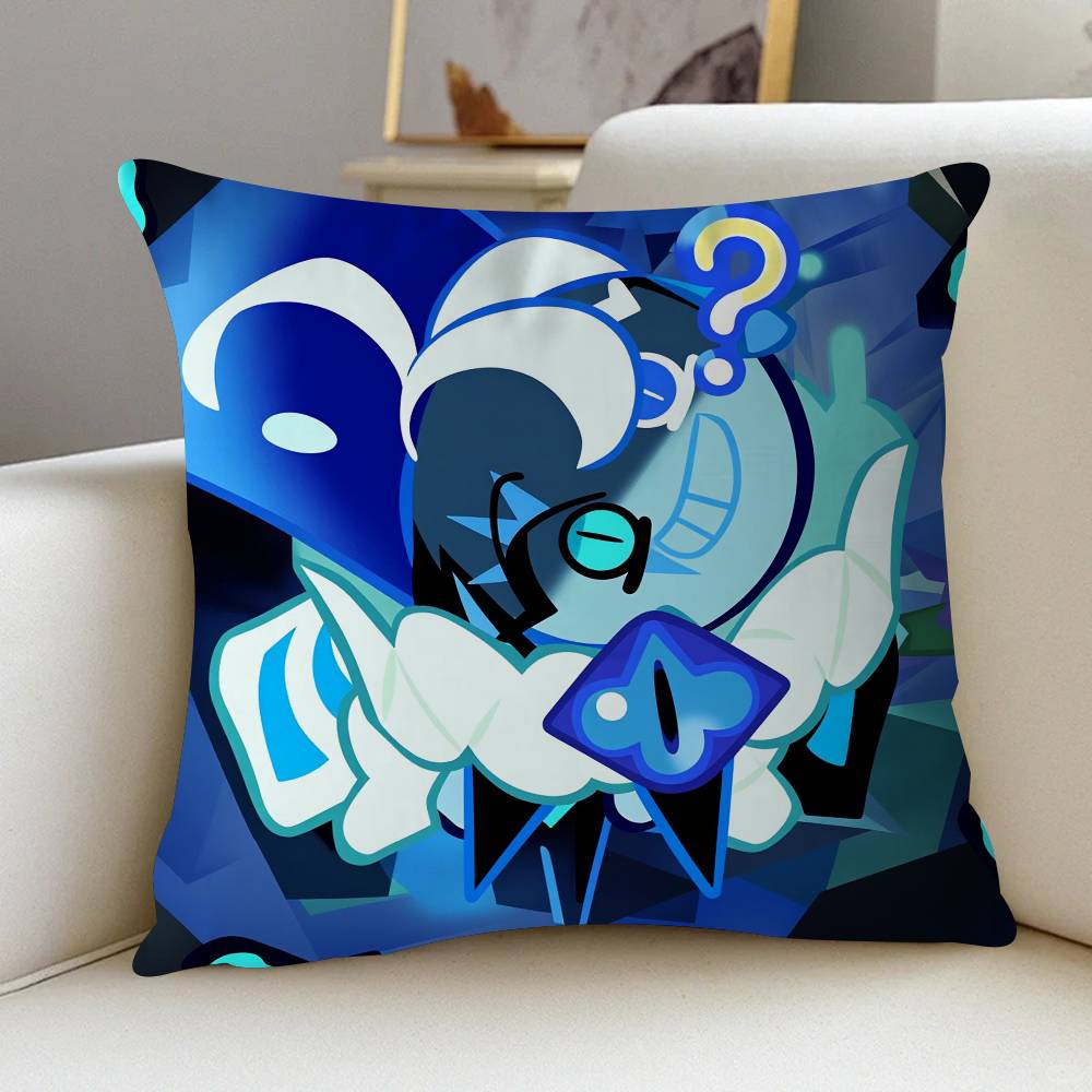 Shadow Milk Cookie Cushion Cover Inches Farmhouse Decor Home Throw Pillow Covers For Couch Decorations