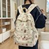 Japanese niche schoolbag female college student cute cartoon travel backpack junior high school student large capacity computer backpack