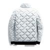 Men S Short Stand Collar Casual Cotton Jacket For Winter