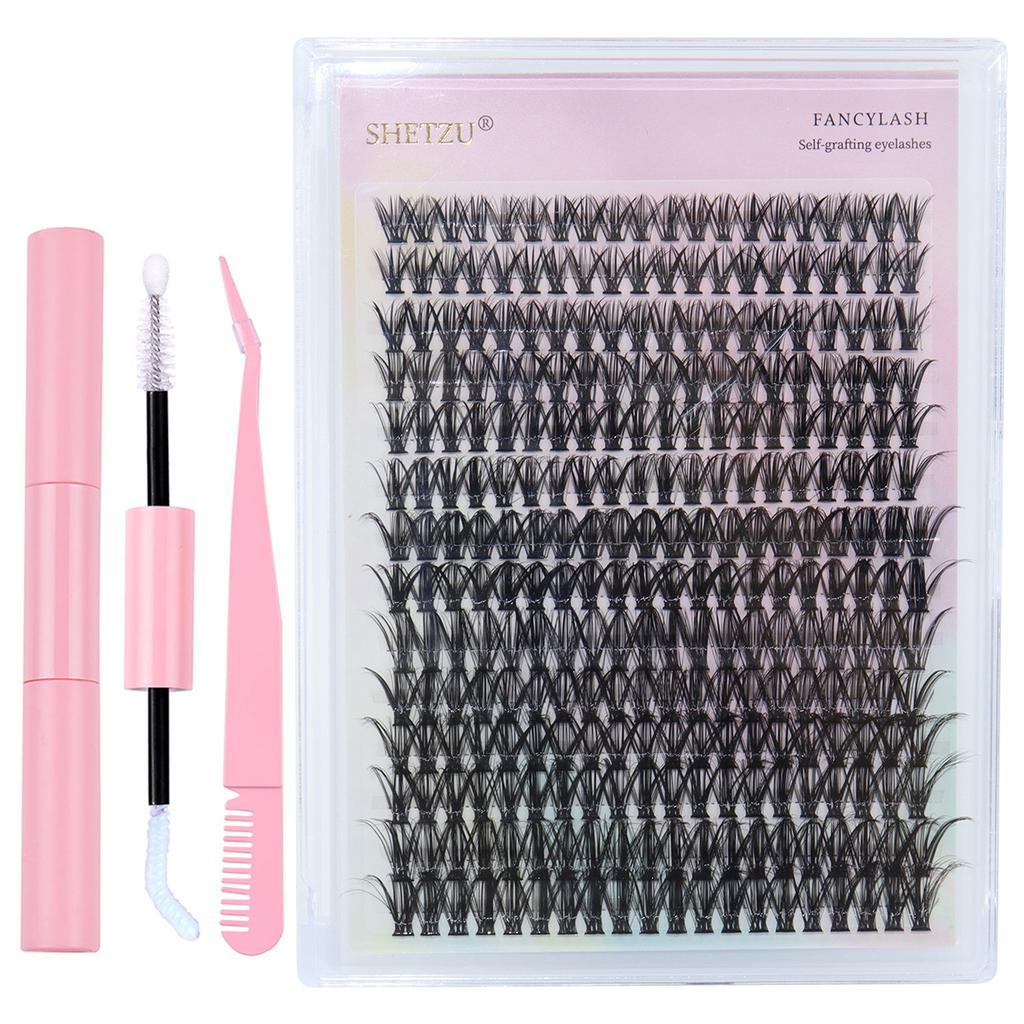 Mixed Package Self-Grafting Segmented False Eyelash Set Mom Feels The Whole Cluster Is Dense And Natural