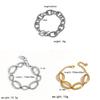 Stainless Steel Geometric Chain Bracelet For Women Summer Fashion Accessory