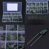 150PCS 0.33nF-470nF Polyester Film Capacitors 100V Rating Capacitance Meters  Educational Use