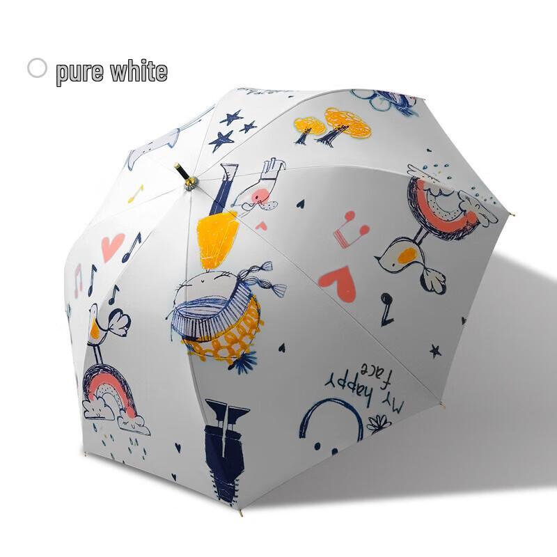 Xu Qing Creative 8-Rib Straight Sun Rain Umbrella