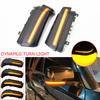 For Mitsubishi Pajero V73 V77 V93 V97 2006- 1 Pair Dynamic LED Turn Signal Light Mirror Indicator Blinker Car Accessories