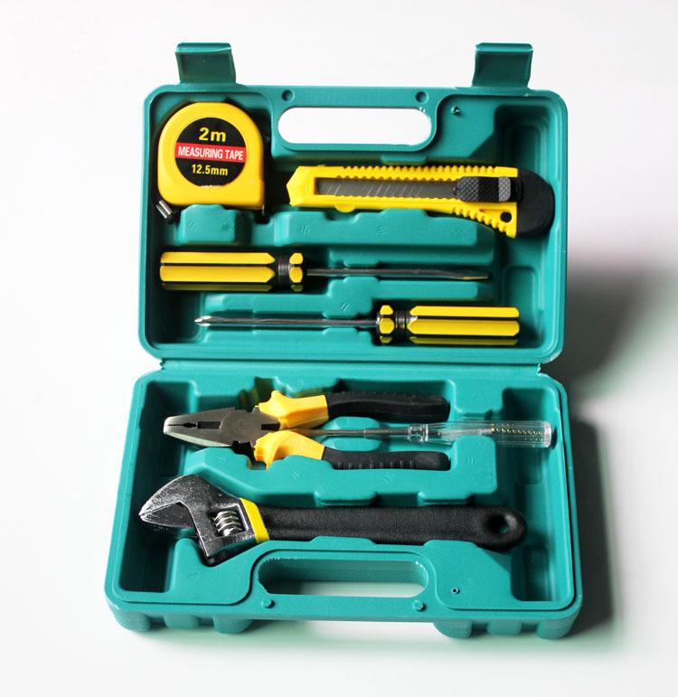 Auto Repair Tool Set: Wrench, Hammer, Screwdriver, Test Pen