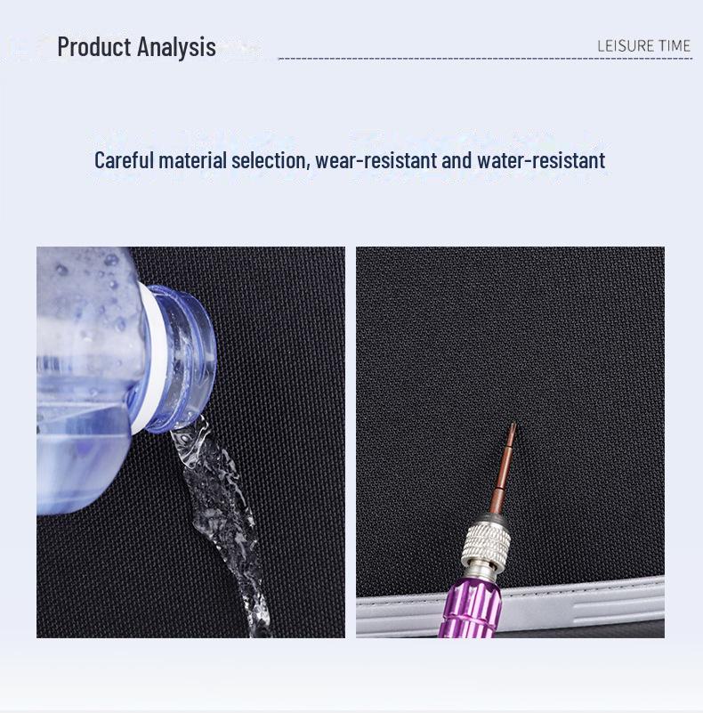 Hochwertiger wasserdichter Oxford-Rucksack - Großes Fassungsvermögen, Unisex-Reise- und Laptoptasche