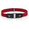 Adjustable Invisible Elastic Waist Belt for Men and Women No Buckle Seamless Stretch Waistband for Jeans Pants Trousers