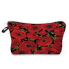 Women Flower Print Cosmetic Bag Toiletries Organize Travel Storage Case 6379