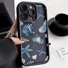 Marine Animals Sea Elements Phone Case For iPhone 11 13 17 15 12 14 Pro Max air Plus SE Soft Matte Cover