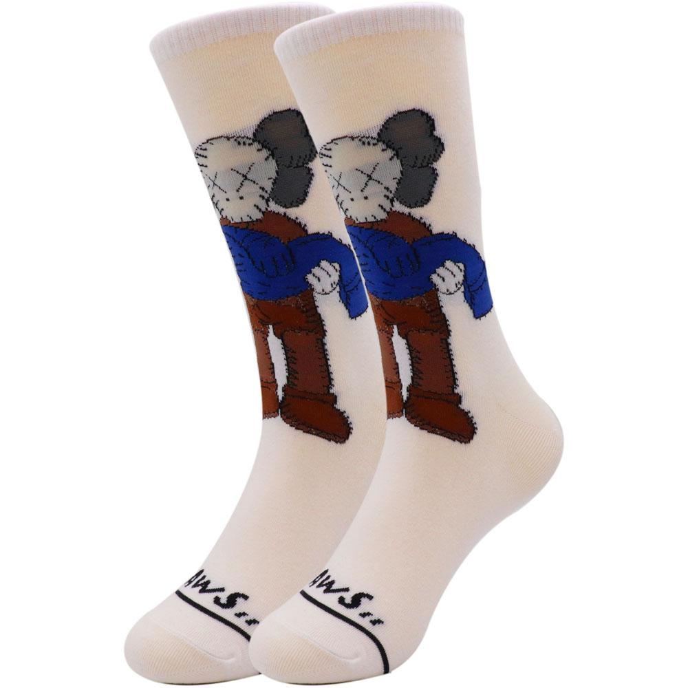 High Quality Custom Calcetines Socken Comic Character Cotton Funky Funny Cartoon Women Socks