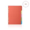 10Pcs A 5 A 6 B5 Binders Index Dividers Binders Dividers Binders Index Dividers for Travel Diary Journal