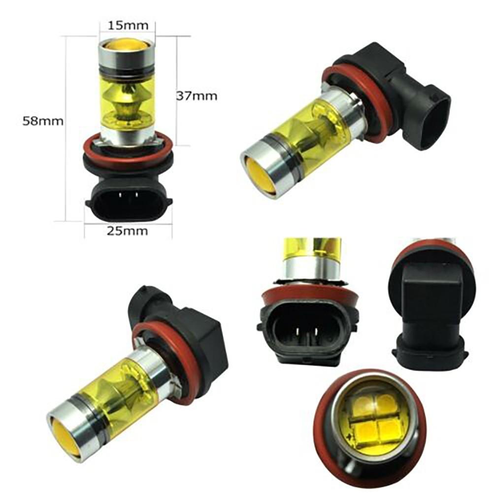 Fog Light Bulbs Driving Led Parts Replacement 100W