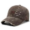 Casquette de Baseball Américaine Rétro à Visière de Canard et Calotte Souple - Lavable pour Hommes et Femmes