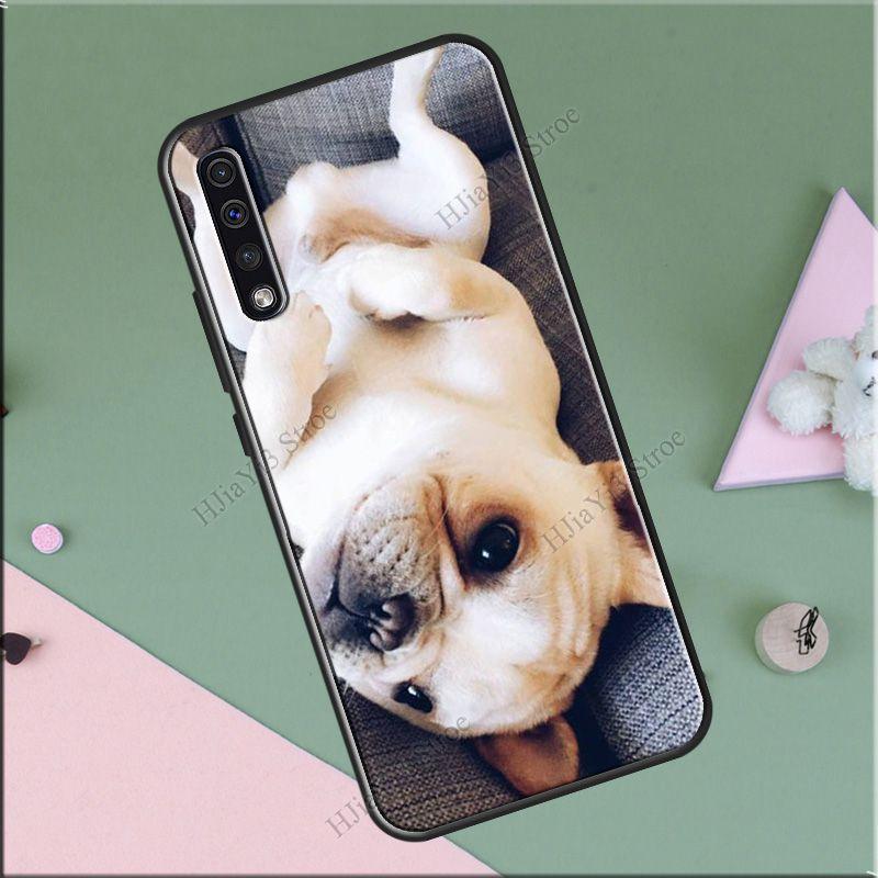 Funny french bulldog Case For Samsung S21 Ultra S20 FE S10 S22 Plus A51 A71 A72 A52 A32 A12 A50 A21S A52S Coque
