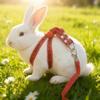 Soft Guinea Pig Harness Escape Proof Ferret Harness Leash Rabbit Towing Rope  Outdoor Walking