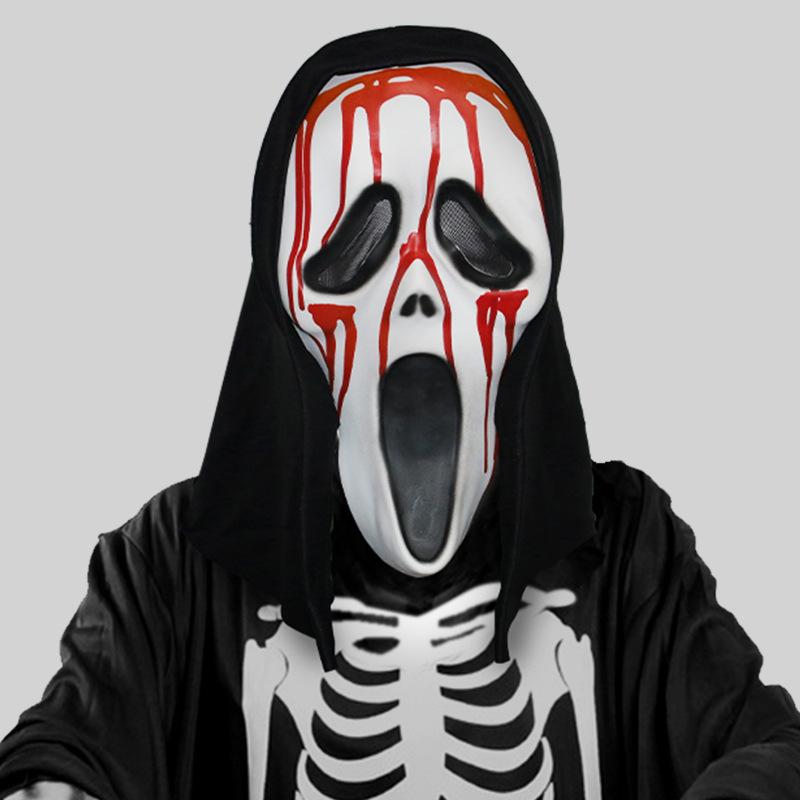 Maschera Teschio Fantasma Horror Halloween Unisex Call of Duty MW2 Copricapo in Lattice Elmetto Cosplay Esegui Festa Mascherata Oggetto di Scena Cosplay