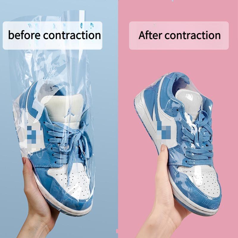 Kunststoff-Siegel-Folie PVC-Schrumpfbeutel Ideal für Geschenksets und Einzelhandelsverpackungen Beutel Staubdicht und Feuchtigkeitsbeständig Wasserdichte Aufbewahrungsbeutel