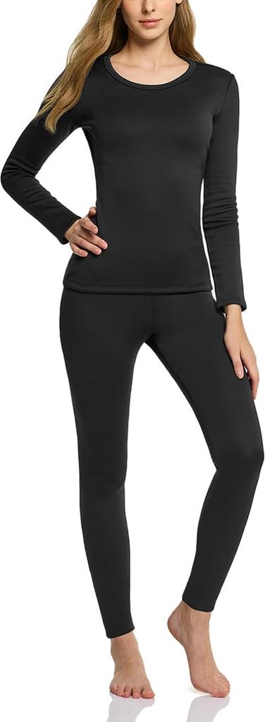 Tesla Ultra Warm Thick Heattech Top and Bottoms and Perfect for and Thermal and Extra Warm Windproof and Model Women's Underwear, [Moisture-Wicking,