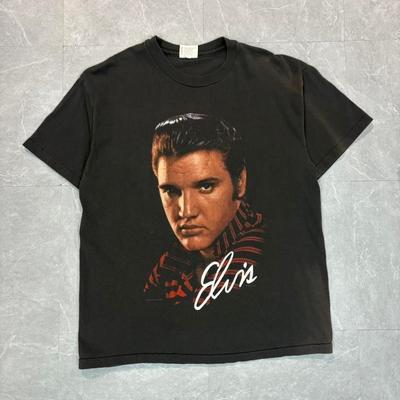 1990's Elvis Presley Black Cotton #ElvisPresley #Vintage Unisex T-Shirt